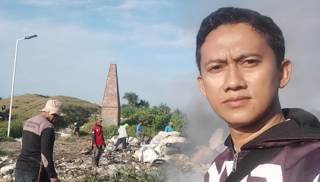 Kegiatan Beresin Sampah di TPA Desa Pameungpeuk