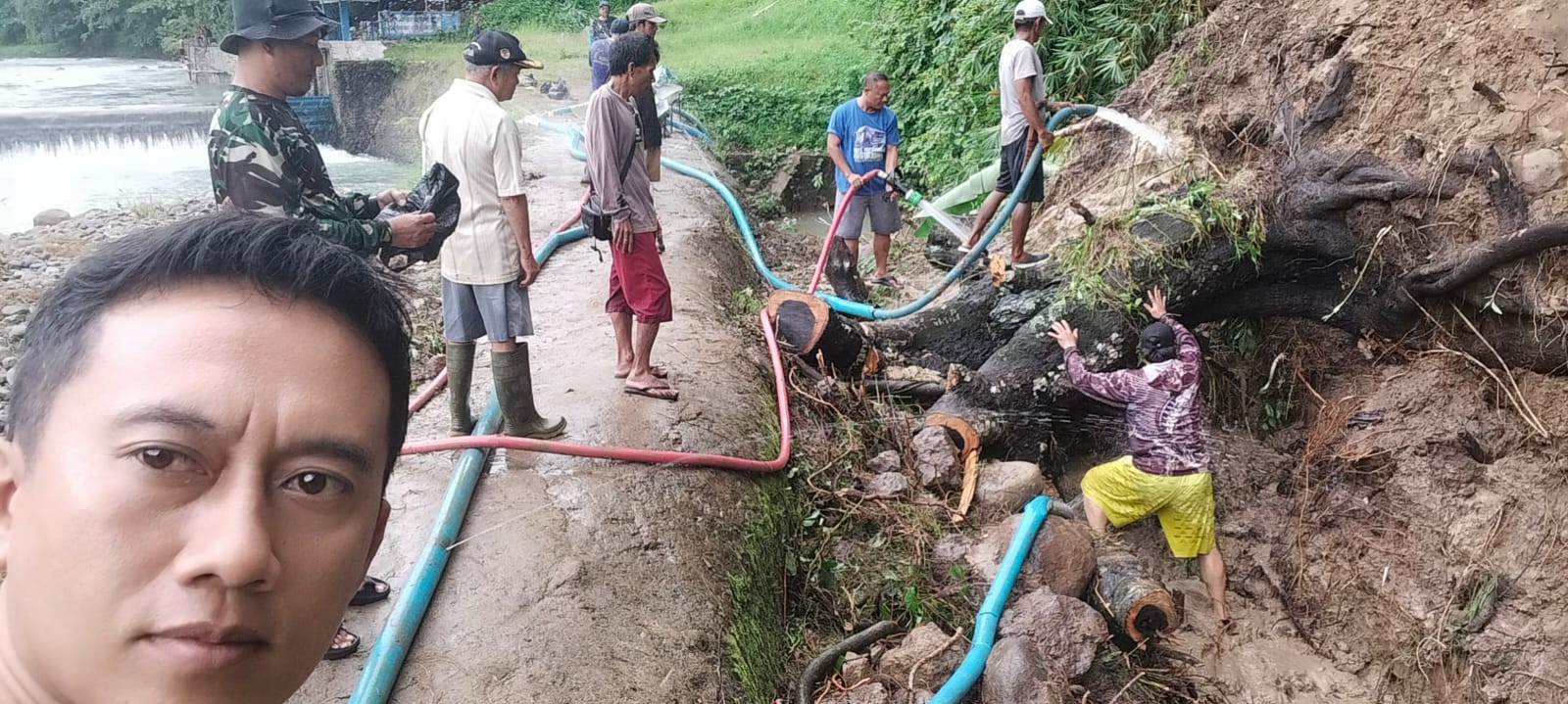 Longsor di Blok Karacak